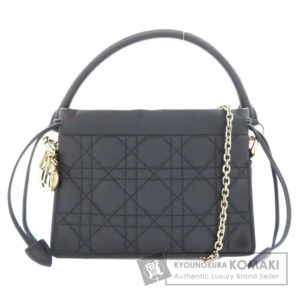Christian Dior Lady Millie Handbag Calfskin